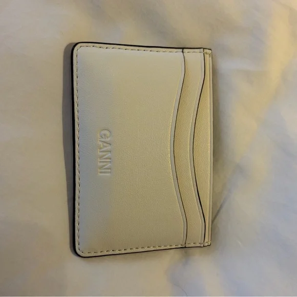 Ganni Women White Wallet Cat - Picture 5 of 6
